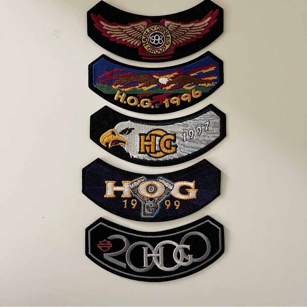 Harley and Daytona Beach Bike Week Embroidered Sew On Patches (21) - Picture 10 of 13
